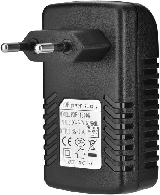 Адаптер PoE RJ45 48В для живлення IP-камер Київ - фото 6