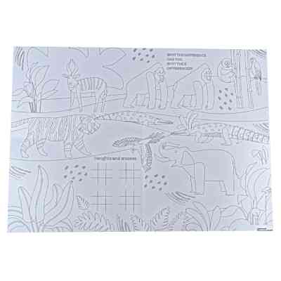 Набор для творчества Crayola Подложки-раскраски "Джунгли" 2 шт с карандашами (15755-A) Винница