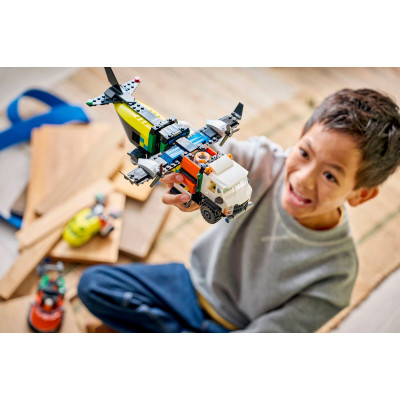 Конструктор LEGO City Ремикс самолета, грузовика и судна на воздушной подушке (60505-) Винница - изображение 6