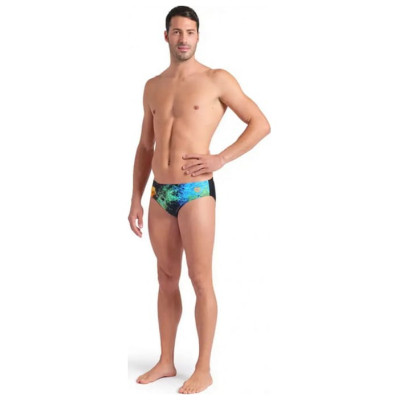 Плавки Arena Vibrant Swim Briefs 008940-550 чорний 80 (3468337526964) Вінниця - фото 5