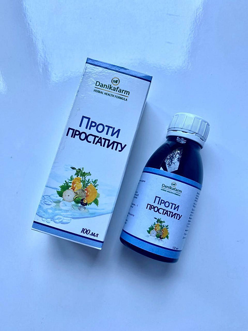 Натуральная добавка ДаникаФарм БАЖ Против простатита 100мл Киев - изображение 1
