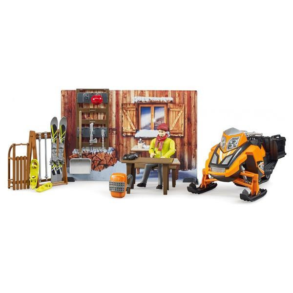 Ігровий набір Bruder Лижна станція 1:16 (63102) Харків - фото 2