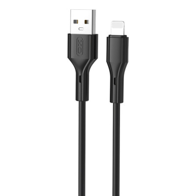 Дата кабель USB 2.0 AM to Lightning 1.0m black XO (NB230_L_Black) Вінниця - фото 1