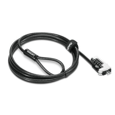 Тросик с замком для ноутбука Lenovo Combination Cable Lock (4XE1F30278) Винница - изображение 1