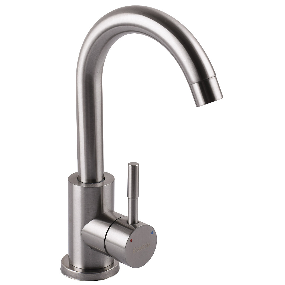 Змішувач для кухні EcoMIX AISI-101S-WH Киев - изображение 2