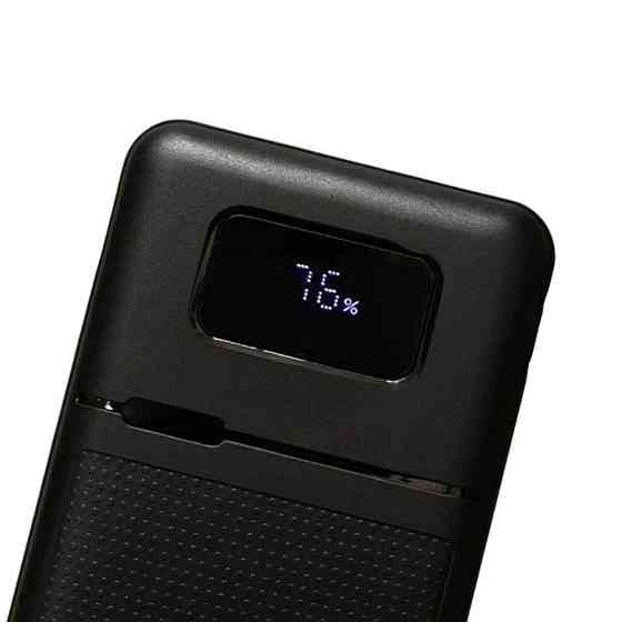 Павербанк 10000 mAh WUW Y163 PD 22.5W быстрая зарядка черный power bank повербанк Одесса
