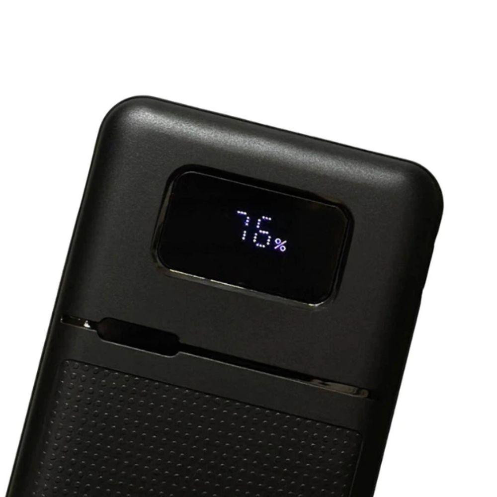 Павербанк 10000 mAh WUW Y163 PD 22.5W швидка зарядка чорний power bank повербанк Одеса - фото 3