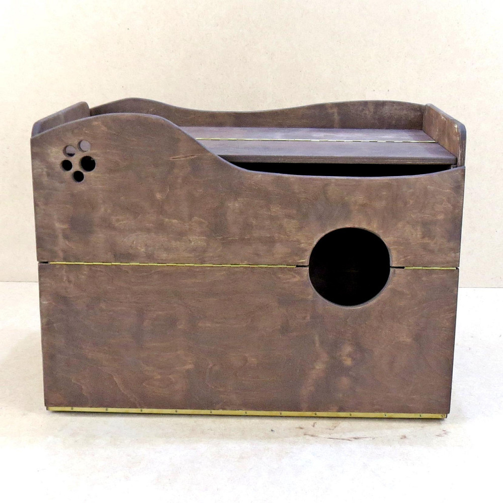 Будиночок для кішки "Вальтер" капучино Миколаїв - фото 2