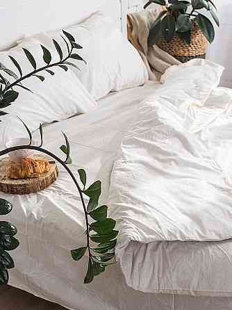 Ecotton Комплект постільної білизни Ecotton Євро 210х220 см однотонний із орнаментом (20-0709Wh Київ