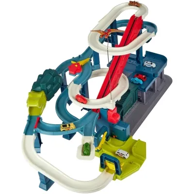 Игровой набор ZIPP Toys Dino автотрек-городская развязка электрический, 8 машинок (6603A) Винница - изображение 10