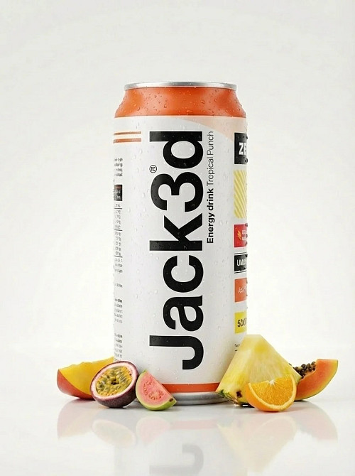 Jack3D Energy 500ml (Tropical punch) Луцк - изображение 3