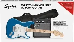 Гітара Fender Squier Affinity Series Stratocaster HSS Pack MN Lake Placid Blue Киев - изображение 1