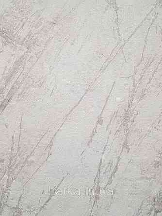 Шпалери вінілові на флізеліні AS creation Attico 1.06х10 під камінь мармур структурні світло-сірі білі Київ