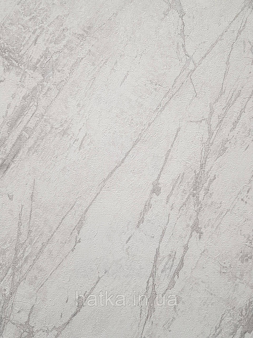 Шпалери вінілові на флізеліні AS creation Attico 1.06х10 під камінь мармур структурні світло-сірі білі Київ - фото 2