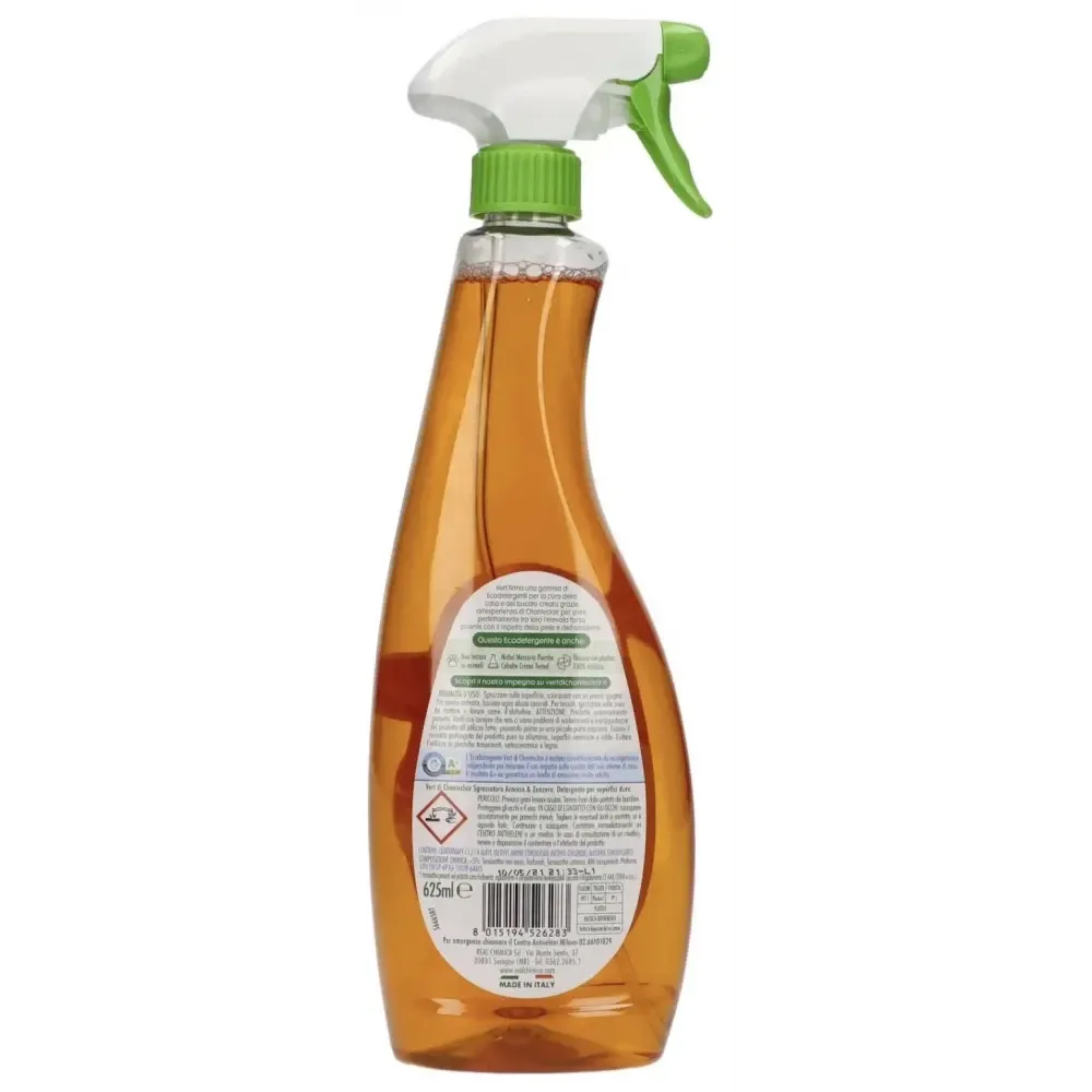 Універсальне спорядження для очищення Chanteclair Vert Ecodetergente Sgrassatore Universale Arancia  Львів - фото 2