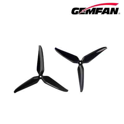 Пропеллер для дрона Gemfan 7140 PC 3 Blade - Black 2xCW/2xCCW (PMPC7140-3B) Винница