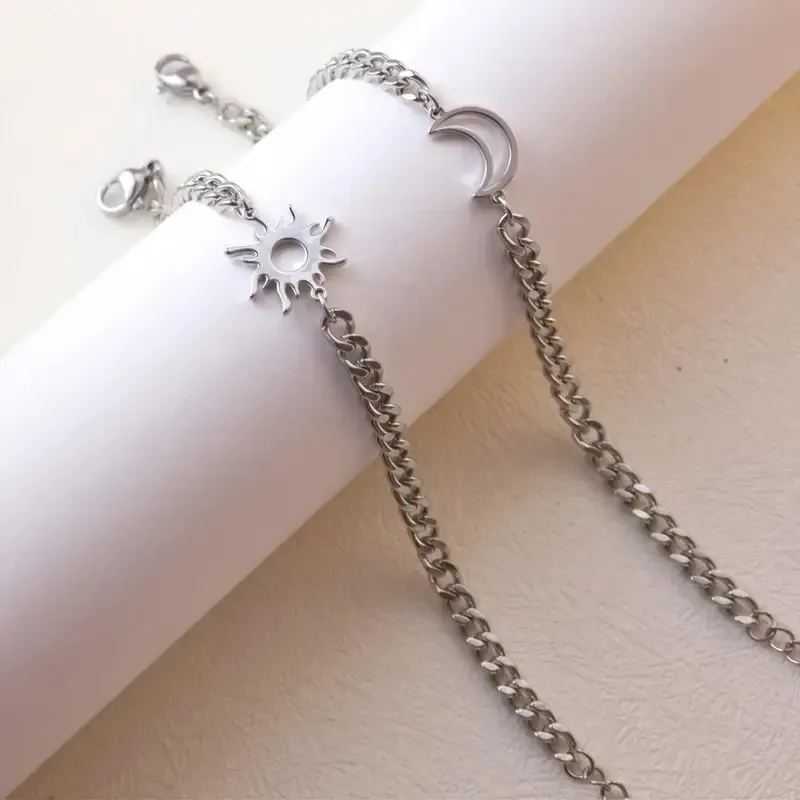 Парные браслеты солнце и луна – для пары или друзей Киев - изображение 1