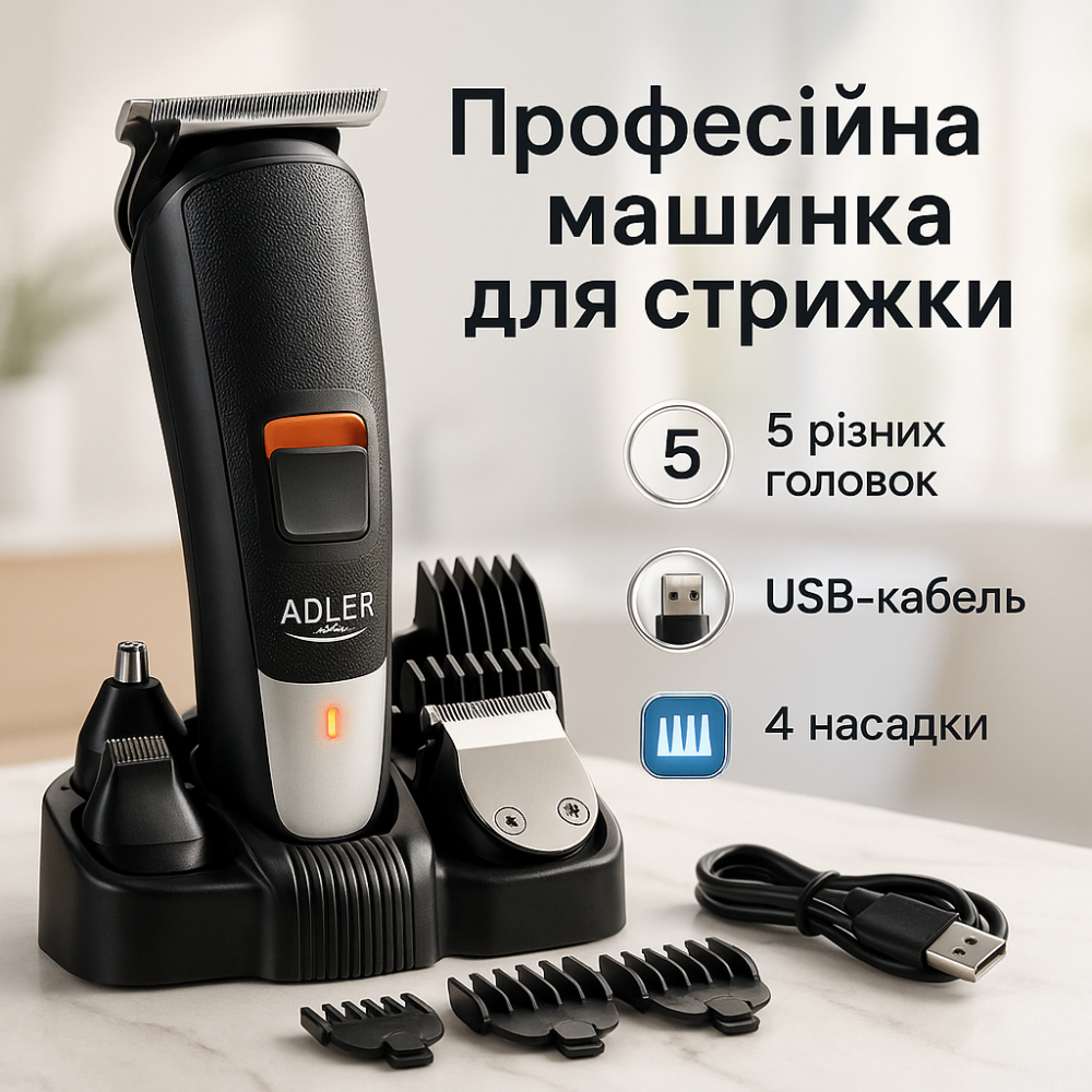 Машинка для стрижки посеченных волос, Профессиональная аккумуляторная машинка Аккумулятор ZP-33 Львов - изображение 11