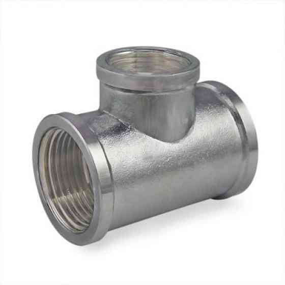 Тройник 3/4'' внутр/внутр/внутр никель Харьков