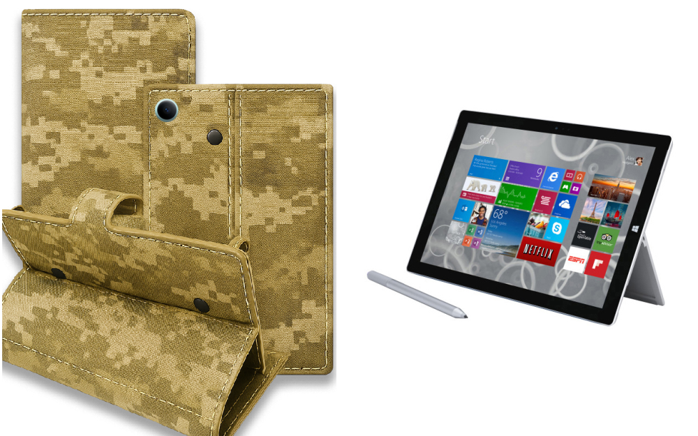 Книжка-трансформер для планшета Microsoft Surface Pro 10, Pro 11, Pro 11 X Elite, колір Black Pixel Київ - фото 1