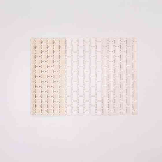 Коврик для душа из поливинилхлорида на присосках 73×40 см Белый HP-42-8W Киев