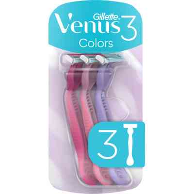 Бритва Gillette Venus 3 Colors 3 шт. (7702018018116) Вінниця
