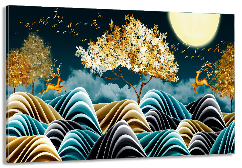 Картина полотно у вітальню / спальню   Природа    MLP_284 ( 60х30см ) Київ - фото 1