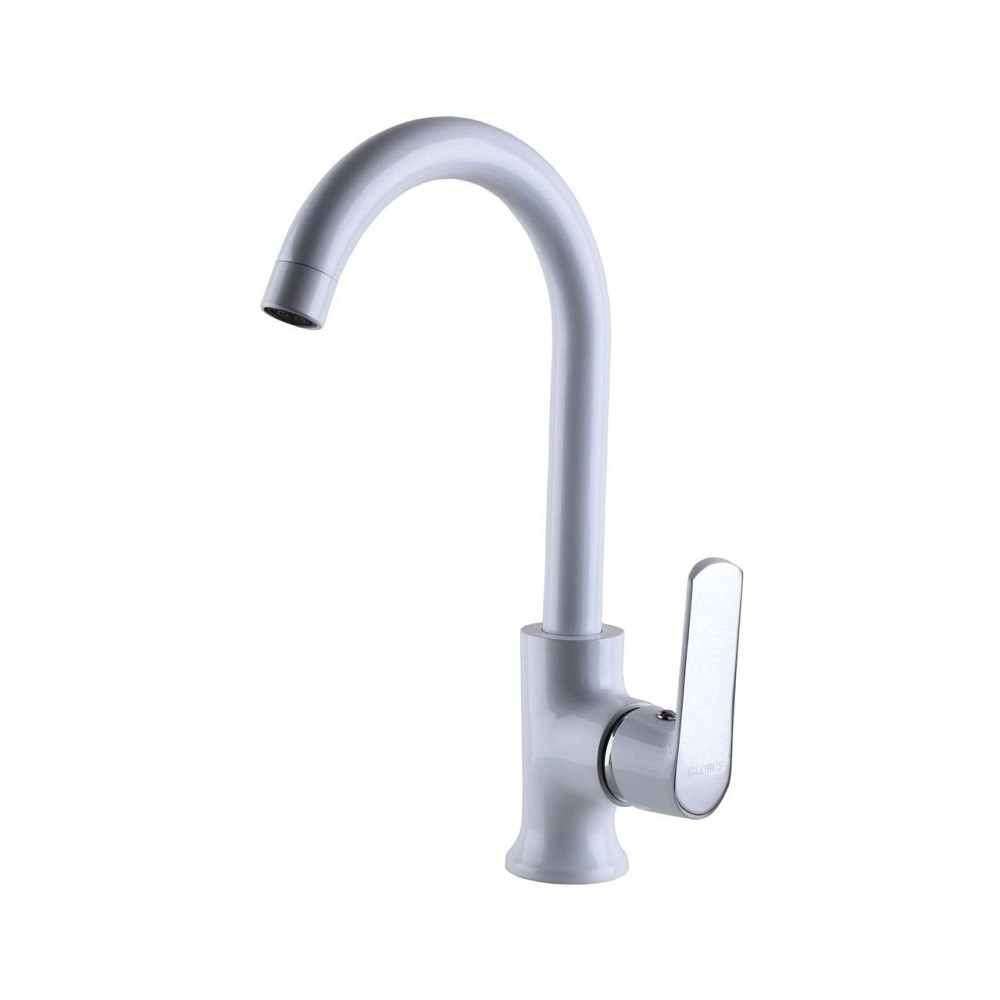 Смеситель для кухни Globus Lux Laguna GLA-0203SL-7-WHITE (000022567) Киев - изображение 1
