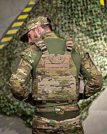 Плитоноска 4 швидкі скидання з напашником мультикам frezzi РП7349 Київ