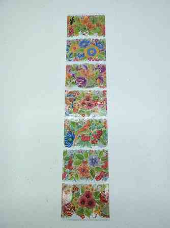 Термоетикетки для великодніх 7 яєць "Петрикування" (100 шт.) Харків