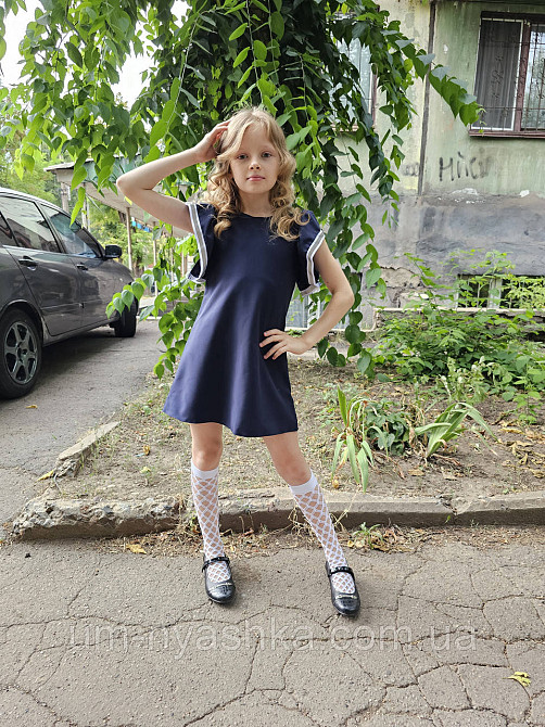 Школьный сарафан со светоотражающими вставками 122-146 Кривой Рог - изображение 5