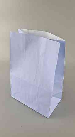 Пакет с дном бумажный 28*19*11,5  ГОЛУБОЙ (25 шт) Харьков