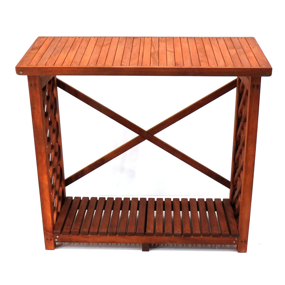 Дровница деревянная 