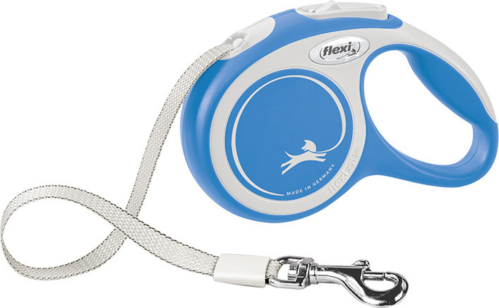 Повідецт-рулетка Flexi New Comfort XS  лента 3 м до 12 кг (Синій) Вінниця - фото 1