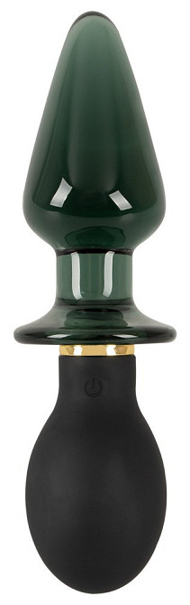 Анальный стимулятор - ANOS Double-Ended Butt Plug With Vibration Sex Aura Киев - изображение 2