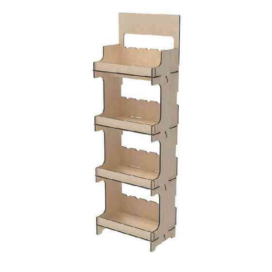 Стеллаж из фанеры EKOSTAR 470х300х1500 Киев