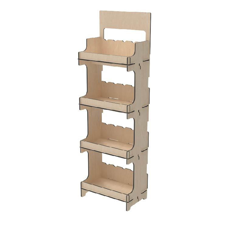 Стеллаж из фанеры EKOSTAR 470х300х1500 Киев - изображение 2