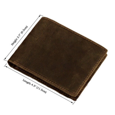 Гаманець Vintage Коричневий (14346) Вінниця - фото 3