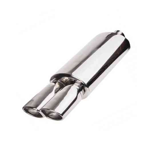 Прямоточний глушник НГ-0738 d-2.5&quot; нержавіюча сталь Вінниця