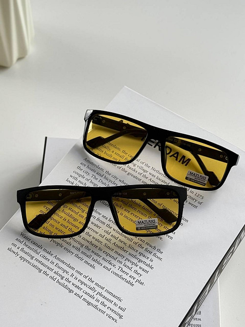 Чоловічі окуляри POLARIZED з пластиковою оправою Київ - фото 9