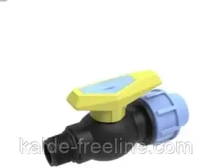 Кран кульовий затискний  25х3/4" ЗН  Santehplast Харків - фото 1