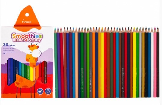 Олівці кольорові 