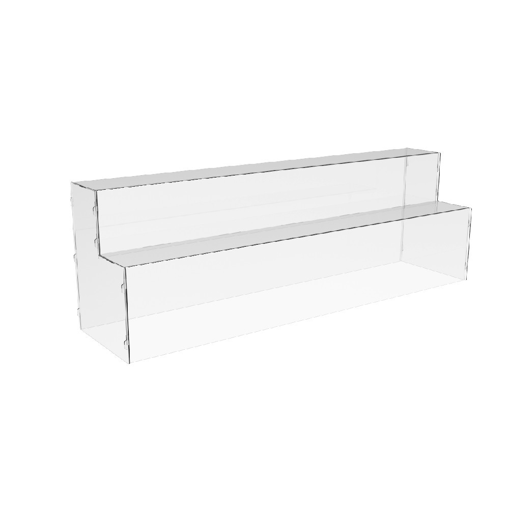 Товарна горка EKOSTAR на 2 сходи з акрилу 600x150x200 Київ - фото 2