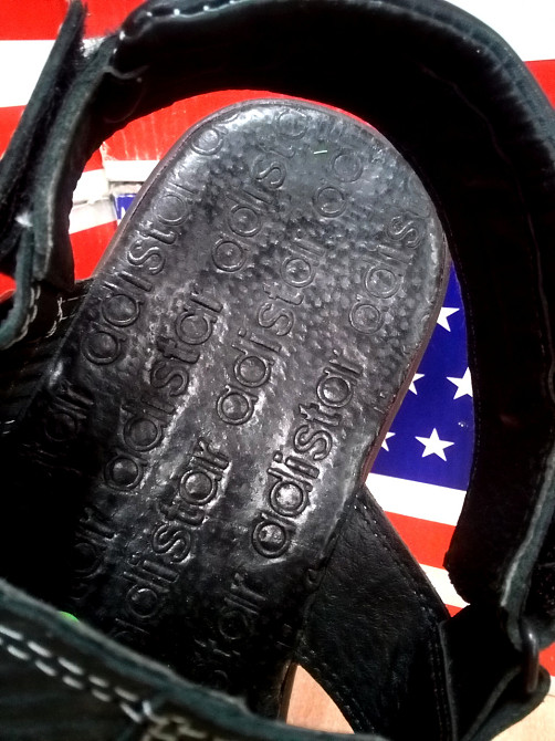 Мужские кожаные сандалии Adidas Киев - изображение 7