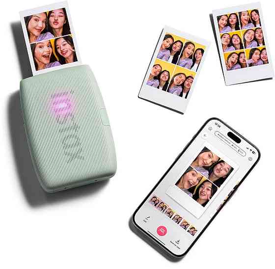 Принтер миттєвого друку Fujifilm Instax Mini Link3 S Green EX D (16832156) ( 14702 ) Харків