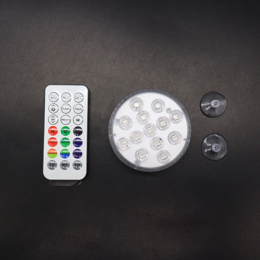 Водонепроникний RGB світильник з пультом, EL-2070 / Світильник для акваріума / Світлодіодне підсвічування Київ - фото 9