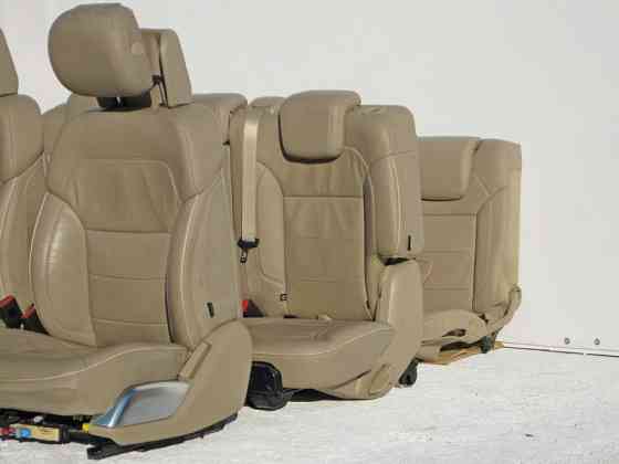 Mercedes-Benz  Комплект шкіряних бежевих сидінь GL X166 (2012-2015) Одесса