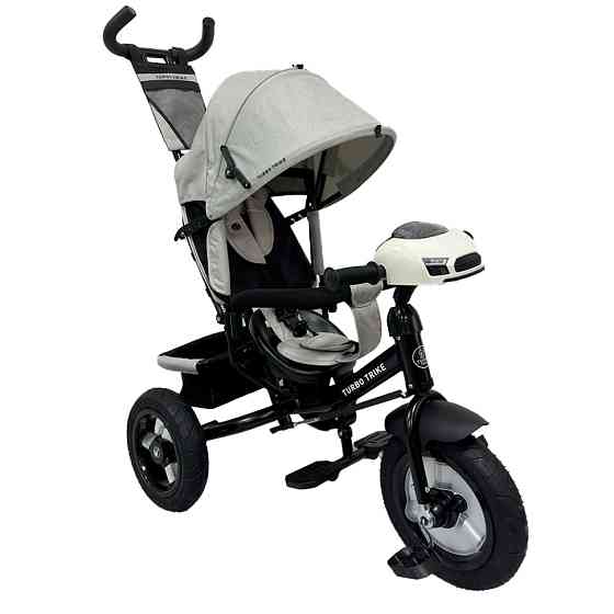 Дитячий триколісний велосипед MT 1006-12 сірий Вінниця