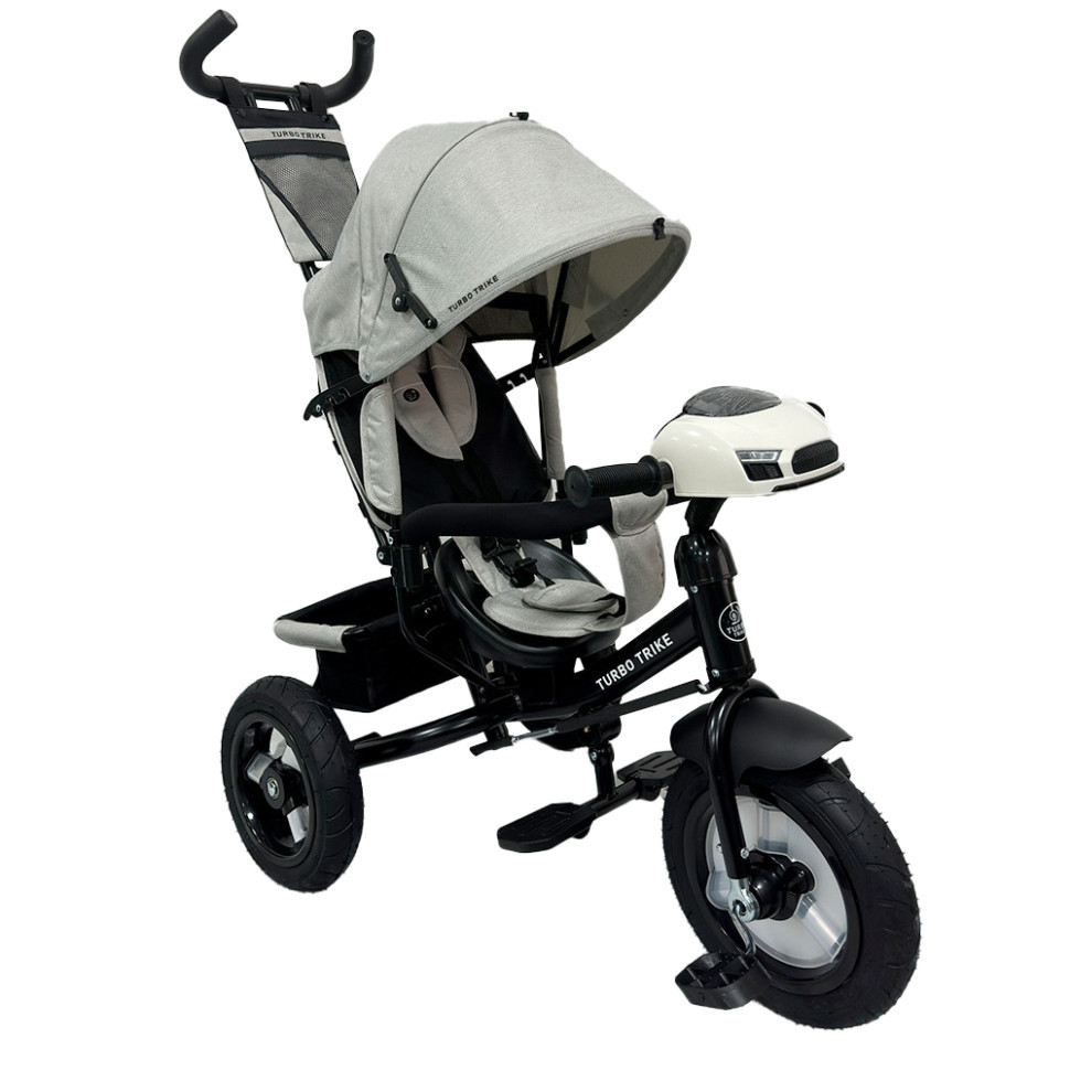 Дитячий триколісний велосипед MT 1006-12 сірий Вінниця - фото 1