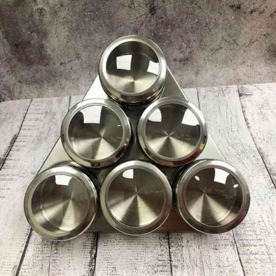 Столовый набор для специй на кухню MAG-745, Баночка для трав и специй Колбы ZW-66 Львов